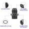 YSIL 6AN Male Flare to 6AN ORB Fuel Pump Rail Fitting Adapter Aluminum 4PCS