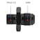 YSIL 6AN Male Flare to M14 x 15mm Male Metric Fuel Pipe Hose Fitting Adapter Aluminum Alloy Black Anodized Surface 2PCS