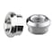 KRD PERFORMANCE Aluminum M12x15 Female Metric Weld On Bung Weldable Fuel Tank Fitting 2pcs Natural