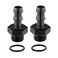 EVIL ENERGY 6AN ORB Male to 516 Barb Straight Fitting Adapter 2 PCS