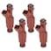 X AUTOHAUX 4 Pcs No353102E000 Flow Matched Fuel Injector for Hyundai Elantra 18L 20112013 Fuel Injector Nozzle