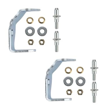 Fitede 38456 Front LH Driver Side Door Hinge Pin and Bushing Kit Fits for Chevy Silverado GMC Sierra Yukon Cadillac Replaces 6038456 89025539