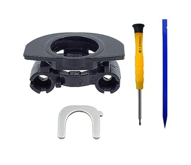 Knomix Plastic Left Hinge Swivel XM4 U Shaped Metal Hinge Lock Grove Replacement for Sony WH1000XM4 WH1000XM4 Headphone Left