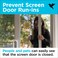 Screen Door Magnets Patch Small Holes Keep People and Pets from Running Into s with Magnetic Savers Made in USA Christmas Tree 6 x 6 inches Pack of 2 1 Pair