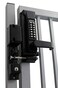 Lockey USA Sumo GL2 DC Jet Black Marine Grade Mechanical Double Combination Surface Mount Lever Gate Lock GL2JBMGDC Large