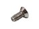 Hinge Outlet Satin Nickel Machine Screws for Door Hinges 1224 Thread x 12 Length 24 Pack