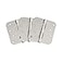 Design House Plain Bearing Door Hinge 3Pack 4 x 4 in 58 in Radius Satin Nickel Steel Removable Pin 181594