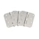 Design House Plain Bearing Door Hinge 3Pack 4 x 4 in 58 in Radius Satin Nickel Steel Removable Pin 181594