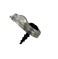 E.H.C. Glass Cabinet Panel Retainer Clips with Screws 25 Clips Choose Your Offset and Color by EHC Clear 00 Flush