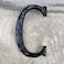 YICC 5 Inch High House Letters Solid Cast Iron Home Address Letters Perfect Matching Our 55 Inch House Numbers Black Finished Letter C