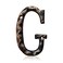 BetLight 55 Inch House Numbers Letters Highly Visible Cast Iron Metal Home Address Number for Street Office Mailbox Antique Brass Letter G