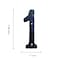 YICC 55 Inch House Numbers Cast Iron Home Address NumberMailbox Number Black Finished Number 1