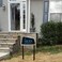 BetLight 55 Inch High Cast Iron House Number Solid Hammered Home Address NumbersElegant Blue FinishedNumber 6