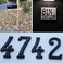 BetLight House Numbers 3 Inch Innovative Wrought Iron Numbers Vintage Nail on Die Cast Mailbox NumbersNumber 9