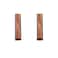 Cobata 275 Inch Adhesive House Numbers Mailbox numbers Street Door Numbers Selfstick Address Signs for Apartments Double Bronze Letter I