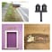 Cobata 275 Inch Adhesive House Numbers Mailbox numbers Street Door Numbers Selfstick Address Signs for Apartments Double Bronze Letter I