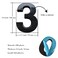 Cobata Selfstick House Number 39 Inch Selfadhesive Street Numbers for Home Address
