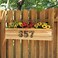 TripDock Decorative House Numbers46 Inch High Rustic Cast Iron Home Address Number Number 7