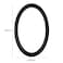 Deamos Floating Modern House Numbers 5 inch Zinc Alloy Home Address Number for Outside House with Reflective Paint Finish Black Floating Mount or Flush Mount