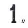YICC House Numbers 3 Inch Solid Cast iron Home Address Number or Mailbox Numbers Number 1