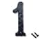 UTMOCO House Numbers for Outside55 Inch high Cast Iron Hammered Style Home Address Numbers or Metal Mailbox Number Number 1