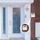 Bodicarson Stainless Steel House NumbersMetal Modern House NumbersMailbox Decor NumberSelfadhesive house Number3Inch4 Silver