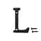 TripDock 3 Inch Wrought Iron House Number Matching Screws Included Black Letter L