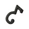 TripDock 4 Inch House Numbers for Outside Cast Iron Metal Address Home Number Unique Craftsmanstyle Look Black Number 3