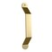 National Hardware N700109 Interior Sliding Barn Door Hardware Charleston Pull 10Inches Easy to Install Brushed Gold