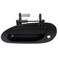 KarParts360 Door Handle for Chevy Impala 2000 01 02 03 04 2005 Driver Side Exterior Rear Smooth Black Trim LSBaseSS