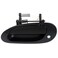 KarParts360 Door Handle for Chevy Impala 2000 01 02 03 04 2005 Driver Side Exterior Rear Smooth Black Trim LSBaseSS