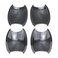 Dreamseek 4Pcs Door Handle Cup Bowl Cover for Honda CRV CRV 2007 2008 2009 2010 2011 Exterior ABS Molding Protector Trim Carbon Fiber Style