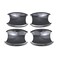 Dreamseek 4Pcs Door Handle Cup Bowl Cover for Honda CRV CRV 2007 2008 2009 2010 2011 Exterior ABS Molding Protector Trim Carbon Fiber Style