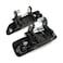 KarParts360 For Honda Civic 2001 02 03 04 2005 Door Handle Driver and Passenger Side Pair Front Exterior Smooth Black With Key Hole All Submodels Replacement For 72180S5DA02 72140S5DA02