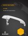 Gledewen Driver Door Handle Compatible with 20072012 Hyundai Veracruz Chrome Front Left Exterior Handle Replace 826513J010 826513J000 826523J010 Outer Door Handle
