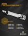 Gledewen Driver Door Handle Compatible with 20072012 Hyundai Veracruz Chrome Front Left Exterior Handle Replace 826513J010 826513J000 826523J010 Outer Door Handle