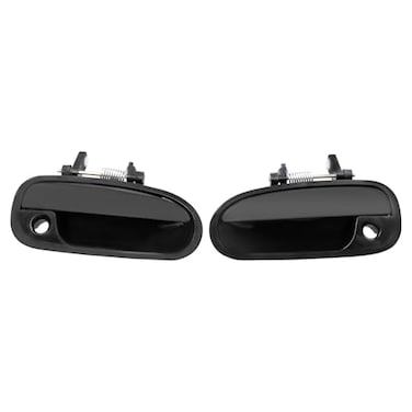 Gledewen Exterior Door Handle Front Driver Side2PCS Outside Right Passenger Handle Compatible with 19962000 Honda Civic Replaces 72180S00004 72140S00004