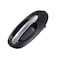 HUYILUN0104 Black with Chrome Exterior Handle Outer Door Handle Compatible with Kia Sedona Carnival 2002 2003 2004 2005 Rear Right