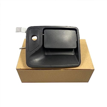 HUYILUN0104 Froner Right Passenger Side Exterior Door Handle Texture Black Compatible with Ford F250 Super Duty 19962016