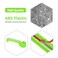 JOSHELA for Jeep JK Door Handle Cover Trim Green for Jeep Wrangler JK 2DR 20072017 Green Exterior Accessories 3pcs