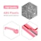JOSHELA for Jeep JK Door Handle Cover Trim Pink for Jeep Wrangler JK 2DR 20072017 Pink Exterior Accessories 3pcs