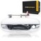 KarParts360 for Buick Rainier Exterior Door Handle Front Driver Side Chrome 20042007 with Key Hole TrimAll Submodels Replacement for 15291303PFM