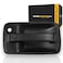 KarParts360 for Isuzu NPRNPRHDNQRNRR 20072017 Exterior Door Handle Passenger Side Front Textured Black with Door Lock Hole Replacement for 8980371012