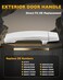 Gledewen Passenger Door Handle Compatible with 20042015 Nissan Titan Armada Chrome Front Right Passenger Side Exterior Door Handle Replace 81572 806407S000 80640ZC00A Outside Door Handle Part