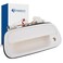 RARAYC Tailgate Handle Liftgate Latch Handle White for 20002006 Toyota Tundra Replaces 690900C010 690900C030C0