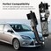 SHACHAR Exterior Door Handle Kit Front Left Driver Side 8S4Z5422404AA Compatible with Ford Focus 20082011 Cap wKeyhole 8S4Z54218A14AA Bracket 8S4Z5426685B Matte Black