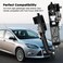 SHACHAR Exterior Door Handle Kit Front Left Driver Side 8S4Z5422404AA Compatible with Ford Focus 20082011 Cap wKeyhole 8S4Z54218A14AA Bracket 8S4Z5426685B Matte Black