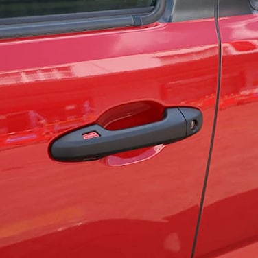 TongSheng Compatible with Tacoma 2015 2016 2017 2018 2019 2020 2021 2022 2023 Door Handle CoverABS Exterior Door Handle Protector Trim Frame CoverExterior Door Handle Cover Frame Matte Black