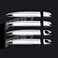 A-PADS APADS Compatible withJust Overlay Stick on NOT for SNAP in Replacement Chrome Door Handle Covers for Lexus RX330 2003 04 05 2006 GX470 200405 06 07 08 09 with Passenger Keyhole