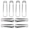 Tutor Auto Chrome Door Handle Covers Compatible with 20092018 Dodge Ram 1500 2500 3500 HandleExterior Door
